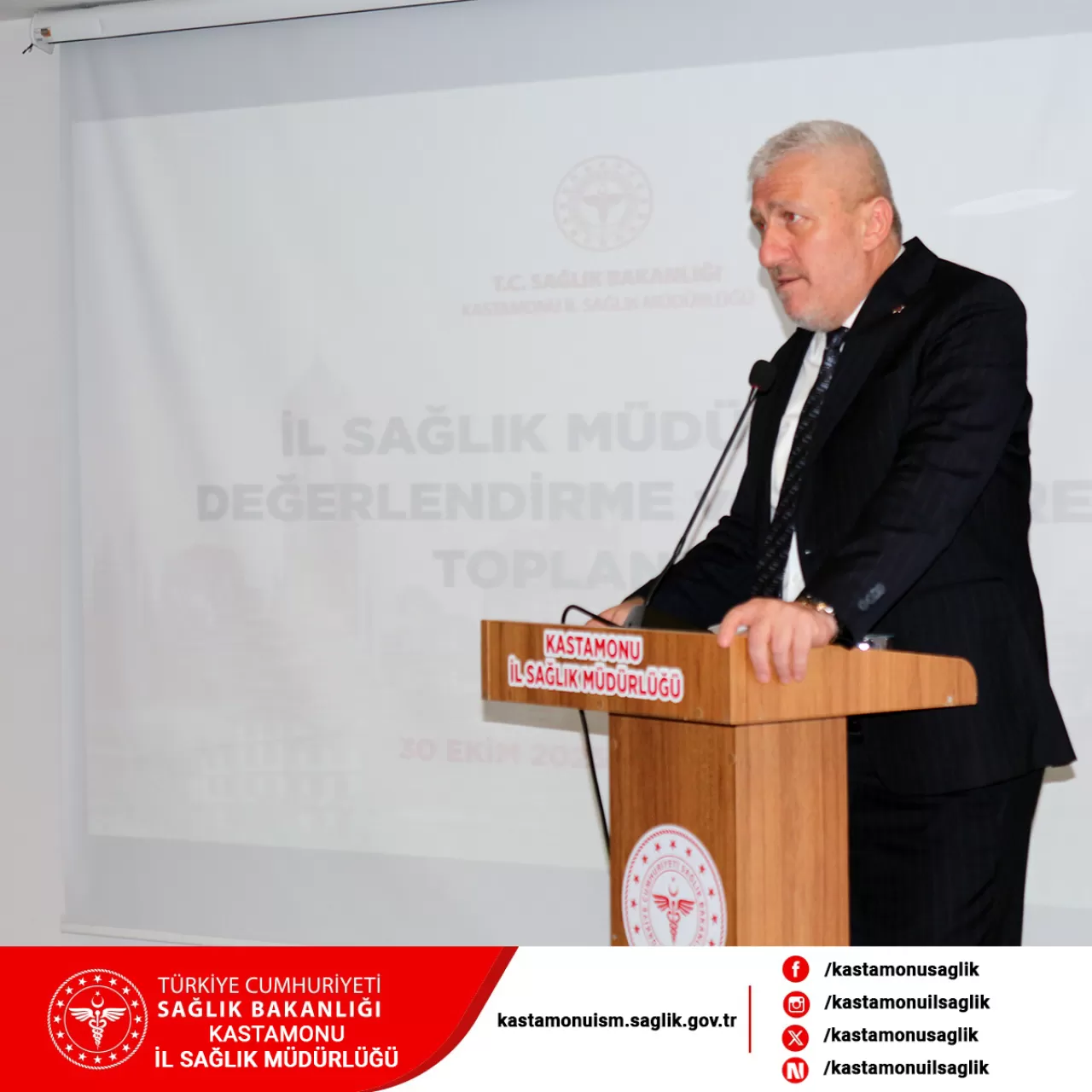 Kastamonu'da Sağlık Hizmetleri Değerlendirme Toplantısı Yapıldı