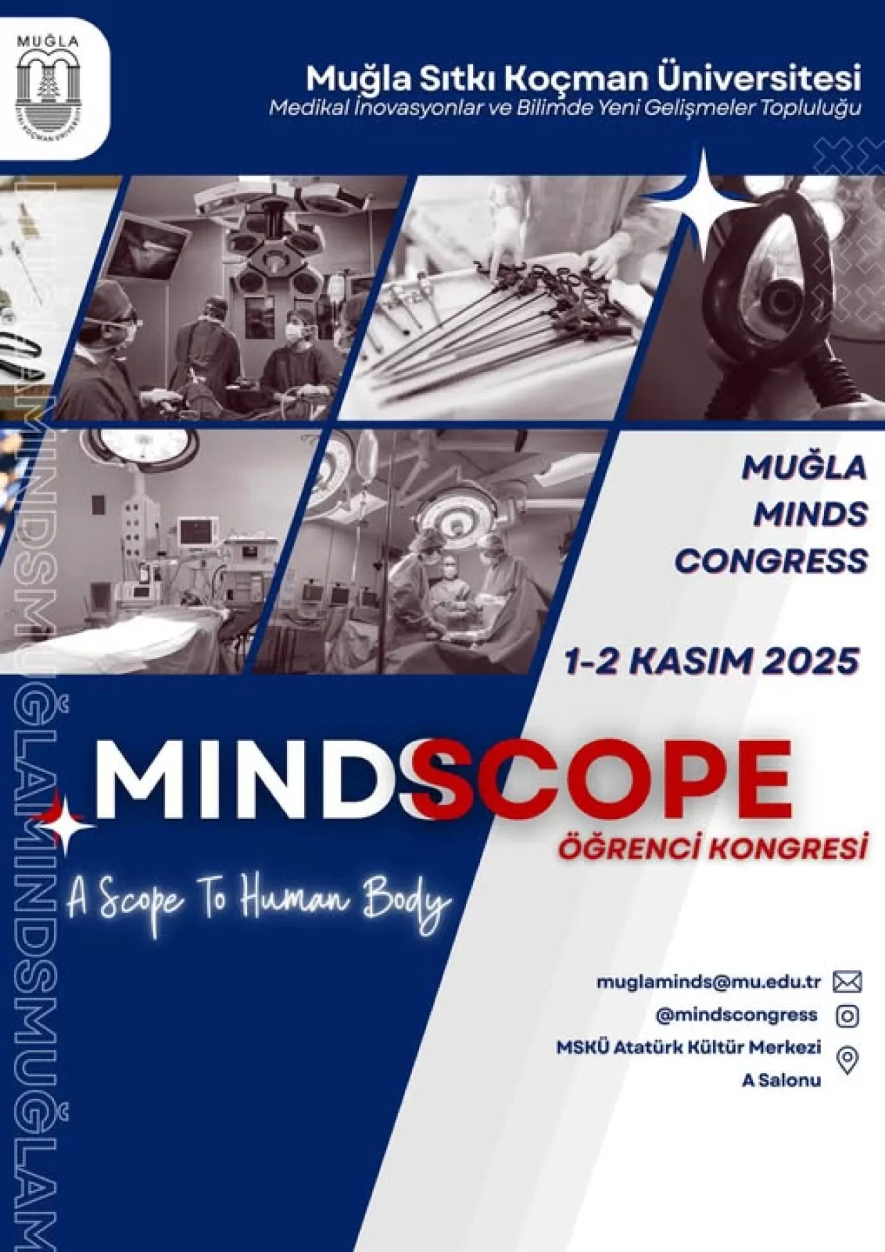 Muğla'da Endoskopik ve Laparoskopik Cerrahi Kongresi Düzenlenecek