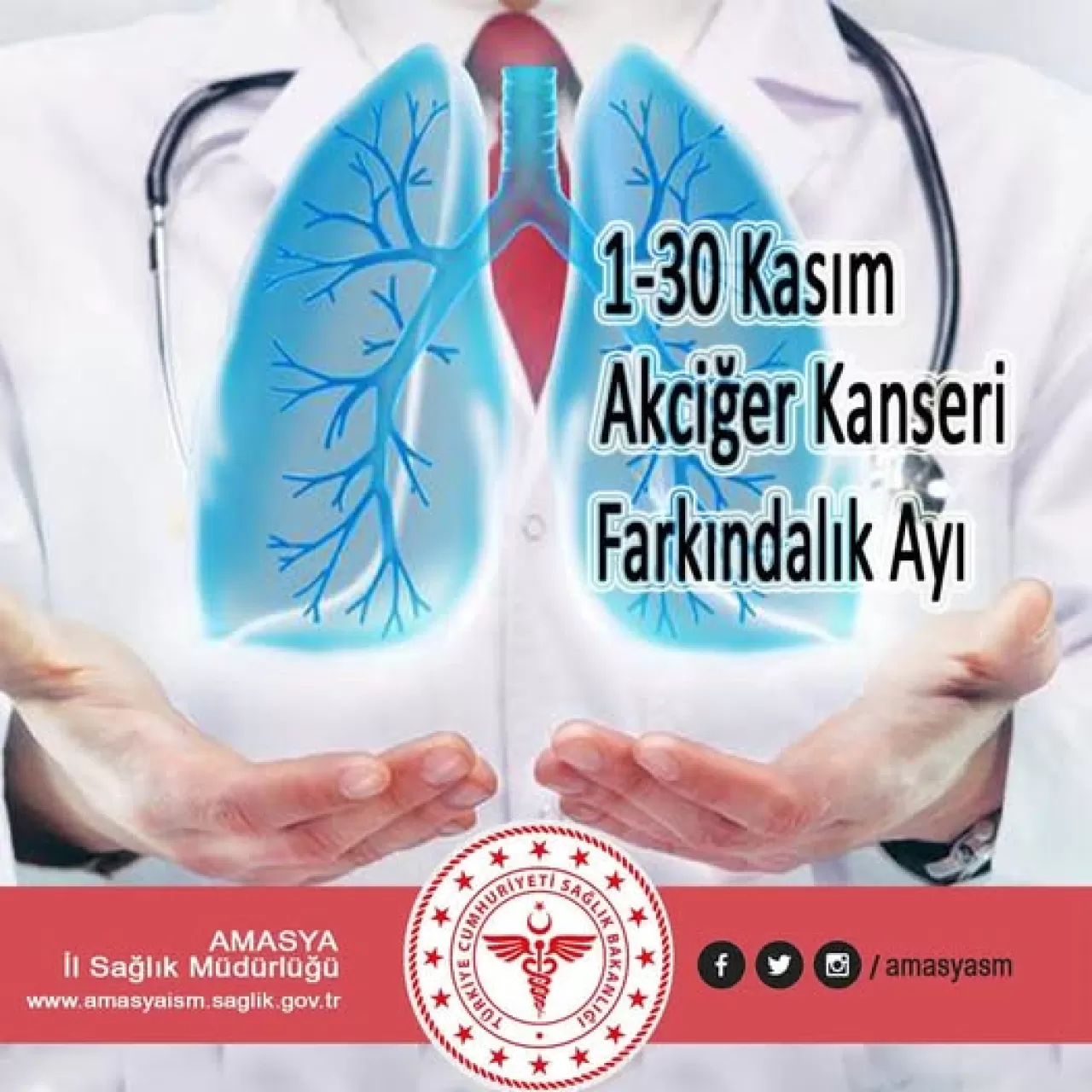 Amasya'da Akciğer Kanseri Riskini Azaltmanın Yolları Açıklandı