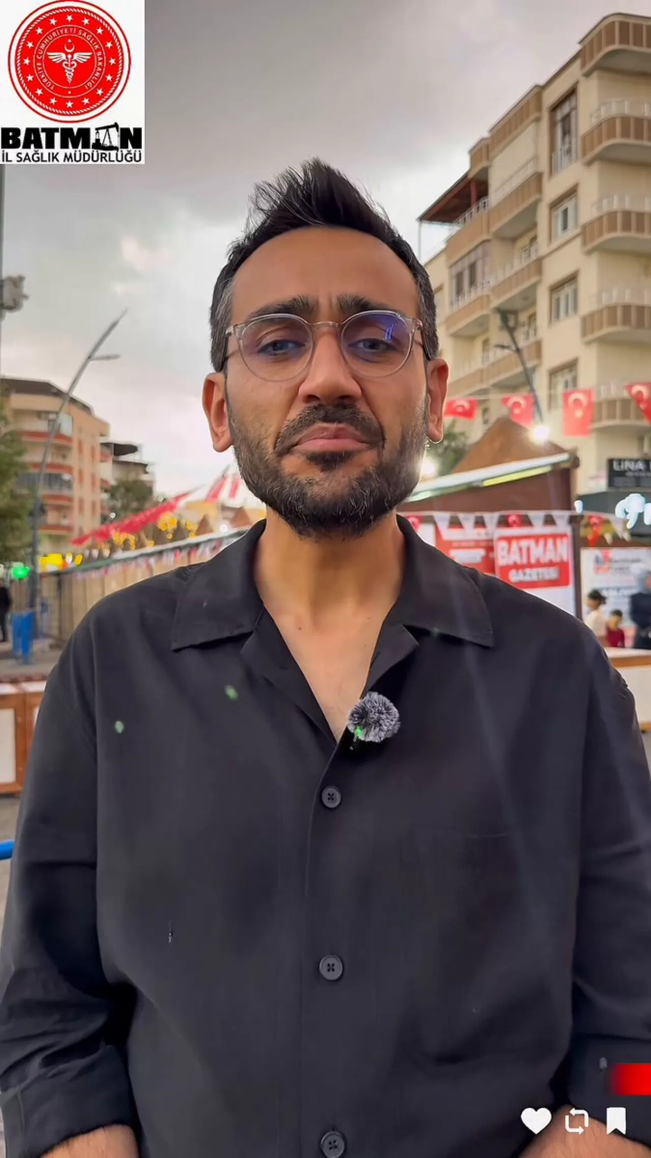 Gri Koç Gökhan Müftüoğlu, Batman'da Sağlıklı Yaşam İçin Vatandaşlarla Buluşuyor