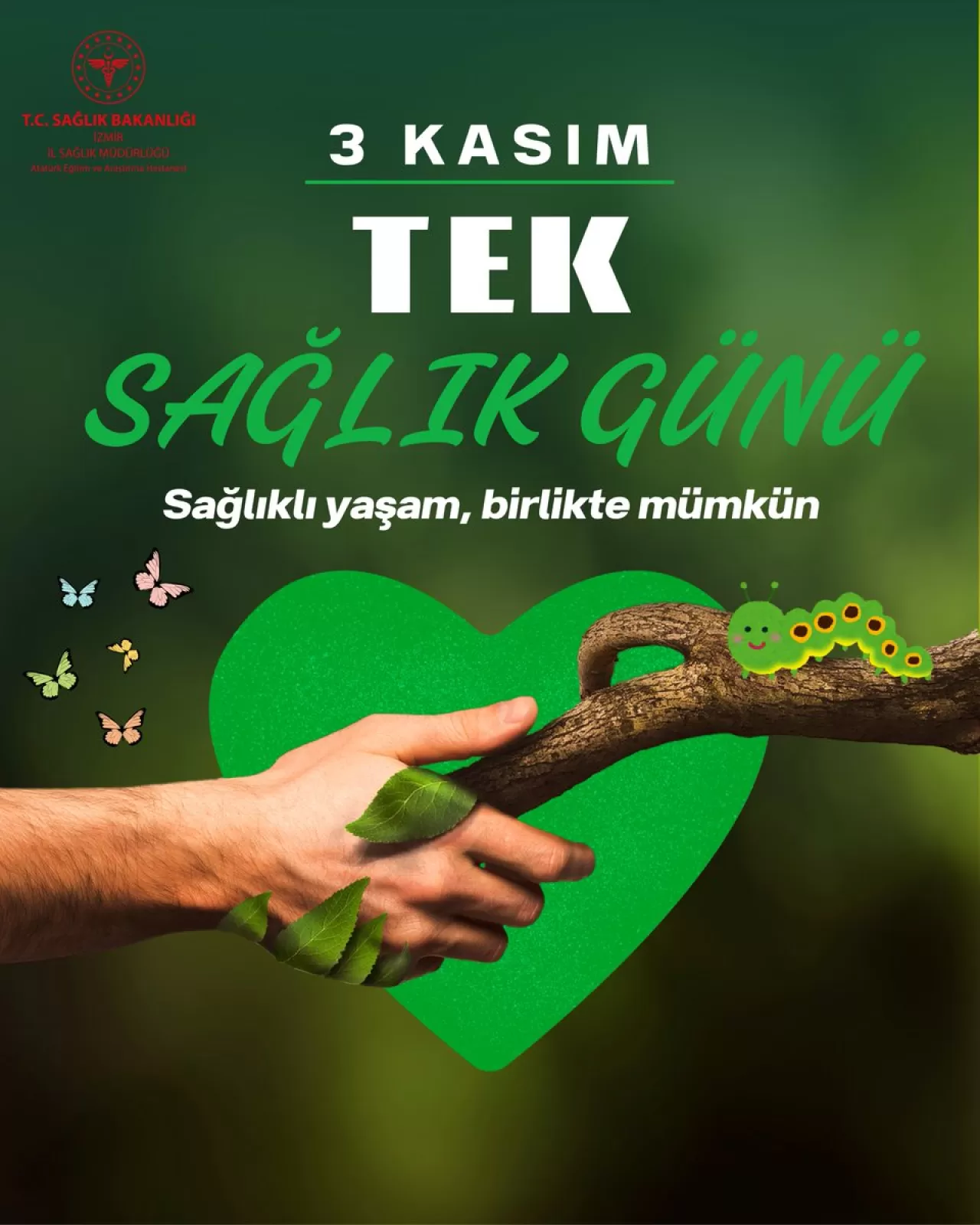 İzmir'de Tek Sağlık Günü: İnsan, Hayvan ve Çevre Sağlığı Bir Bütün Olarak Ele Alınıyor