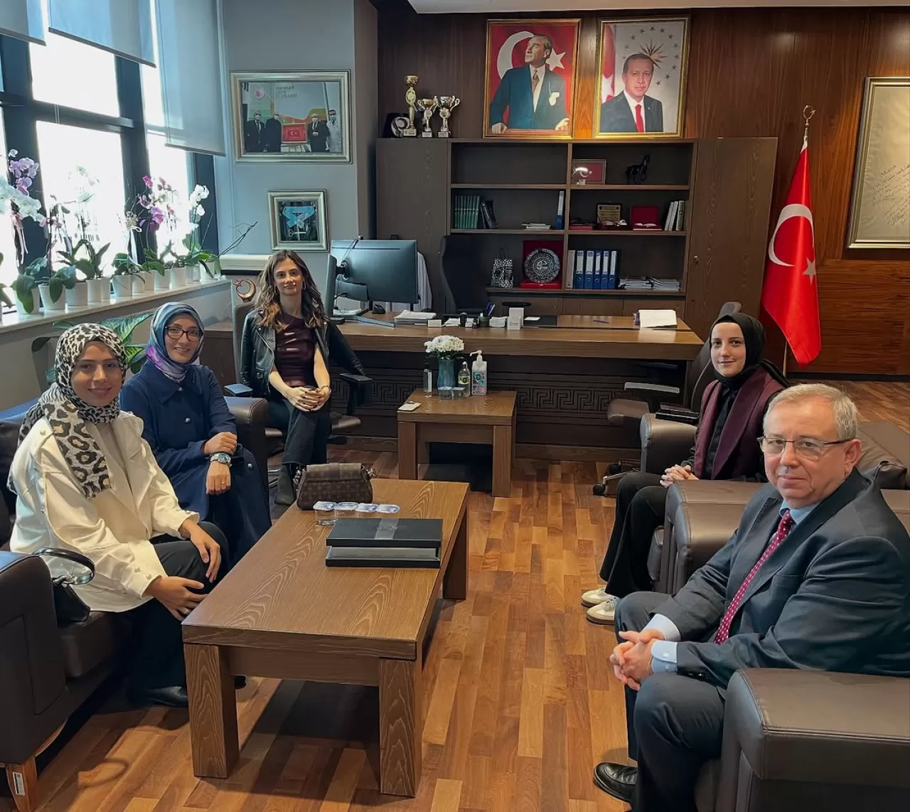 KADEM Tekirdağ Şubesi, Tekirdağ Şehir Hastanesi Başhekimi'ne Hayırlı Olsun Ziyareti