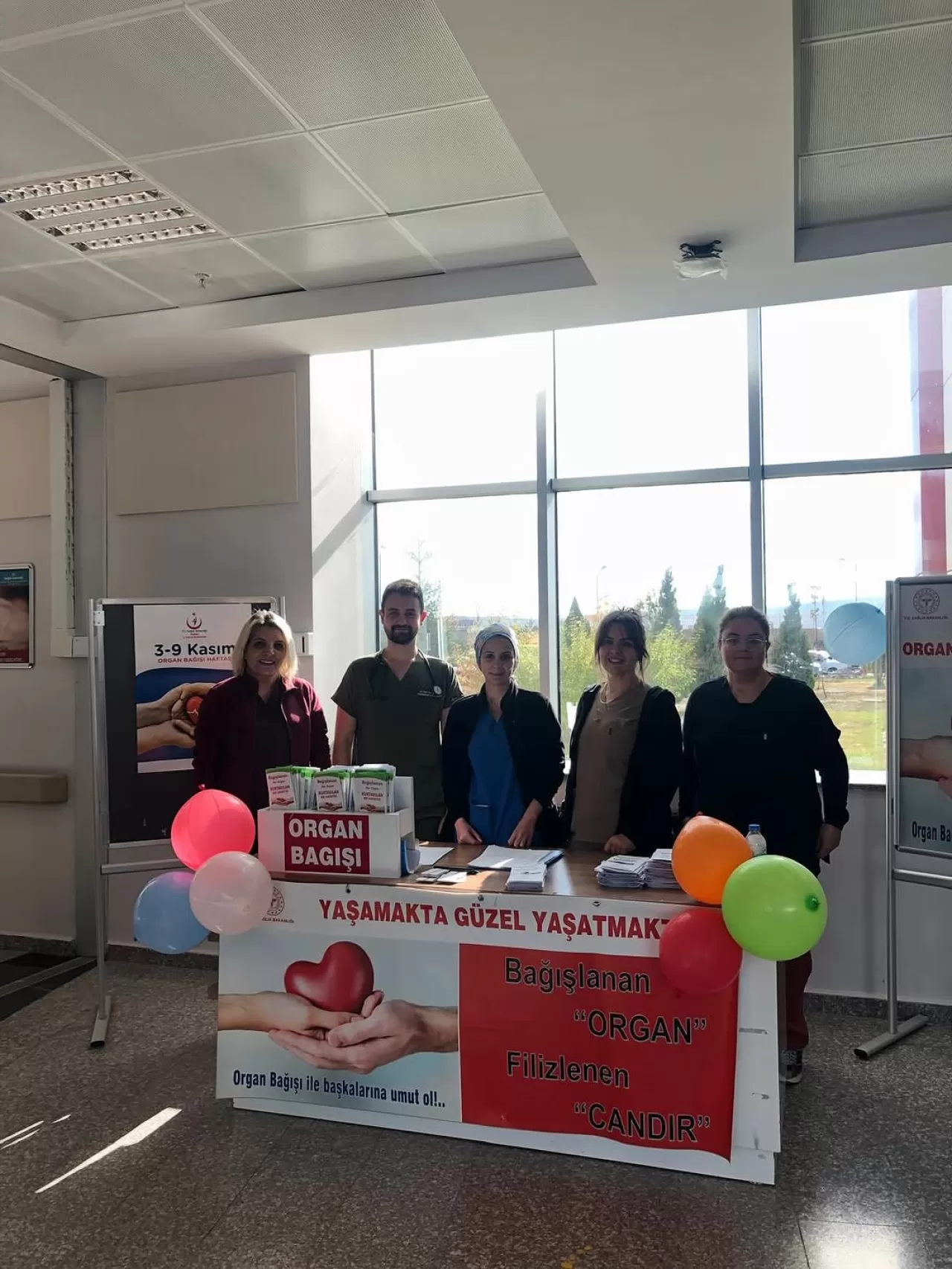 Sorgun Devlet Hastanesi'nde Organ Bağışı Haftası'nda Anlamlı Etkinlik
