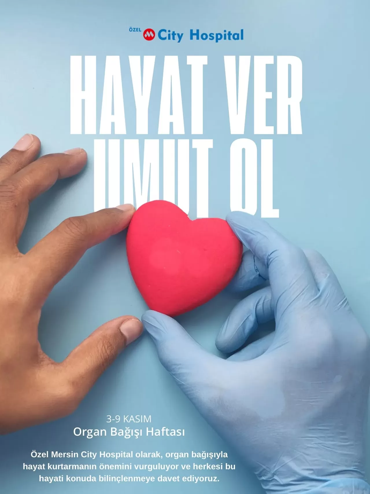 Mersin'de Organ Bağışı Haftası'nda 