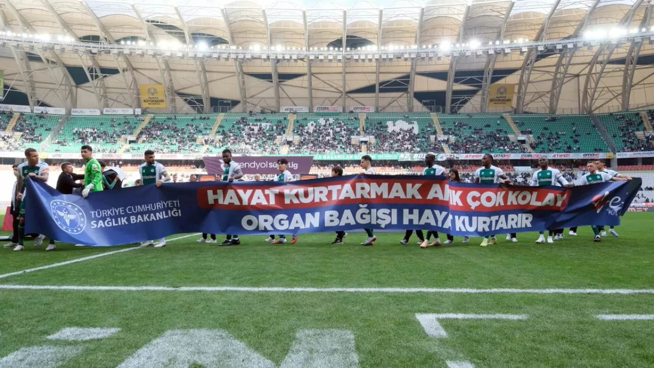 Konyaspor, Organ Bağışı Haftası'nda Anlamlı Mesaj Verdi