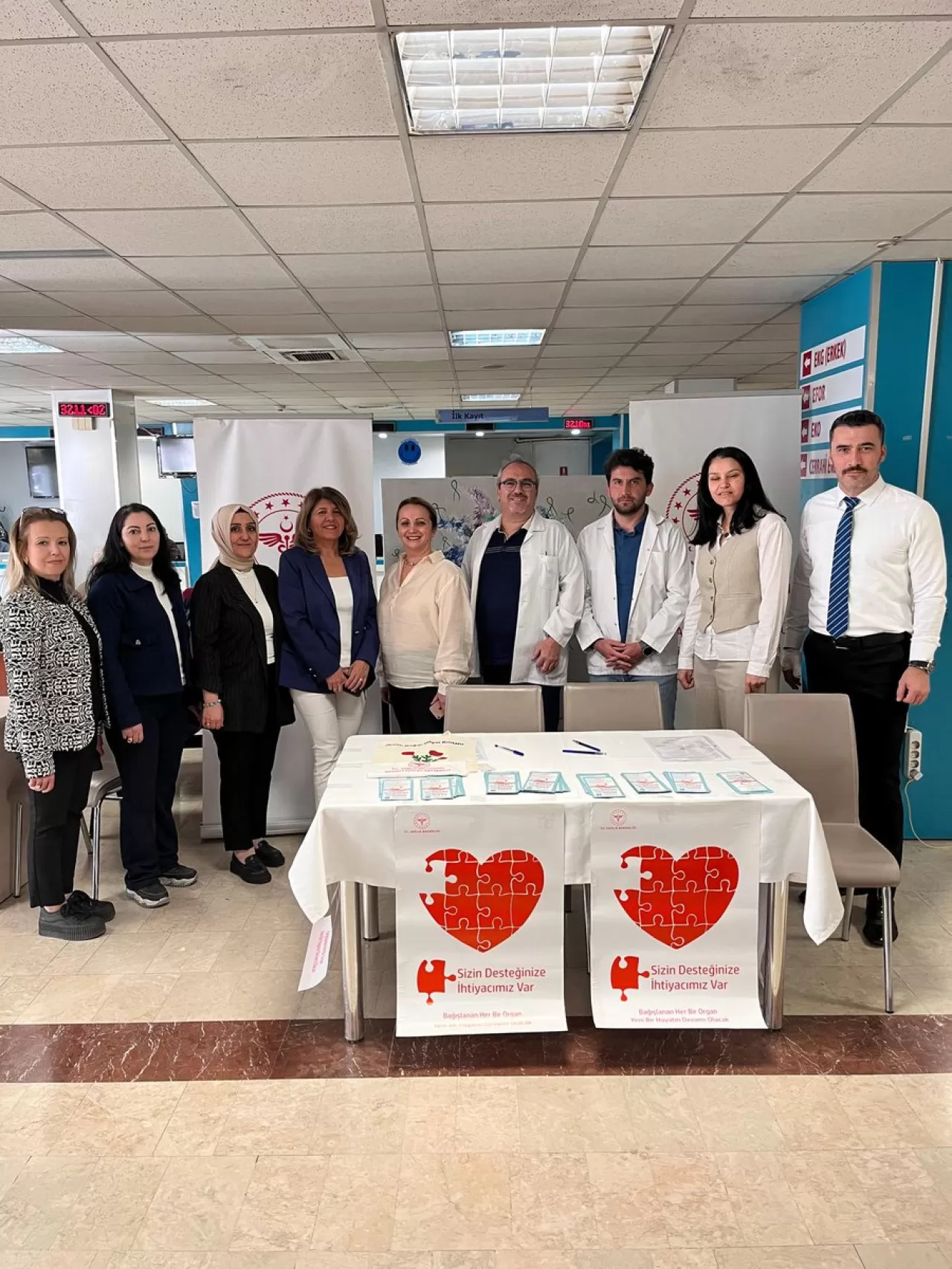 9 Kasım Organ Bağışı Haftası'nda Denizli Devlet Hastanesi'nden Anlamlı Çağrı