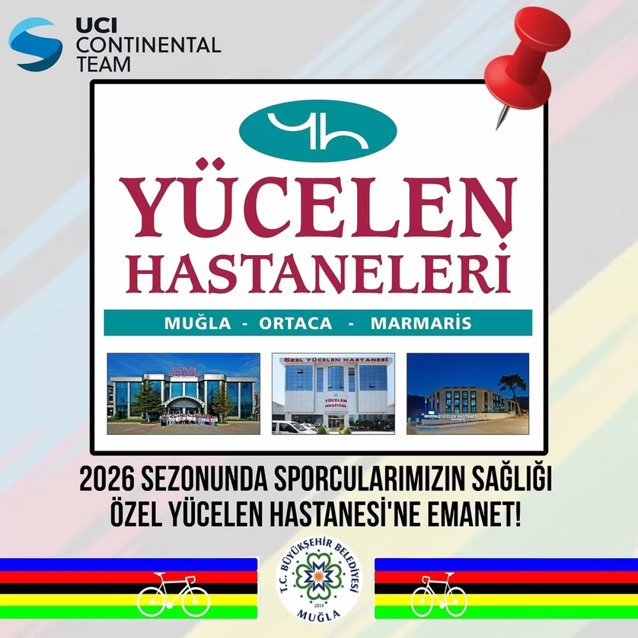 Muğla Yücelen Hastanesi, 2026 Sezonunda Kıta Takımı Sporcularının Sağlığını Üstlenecek