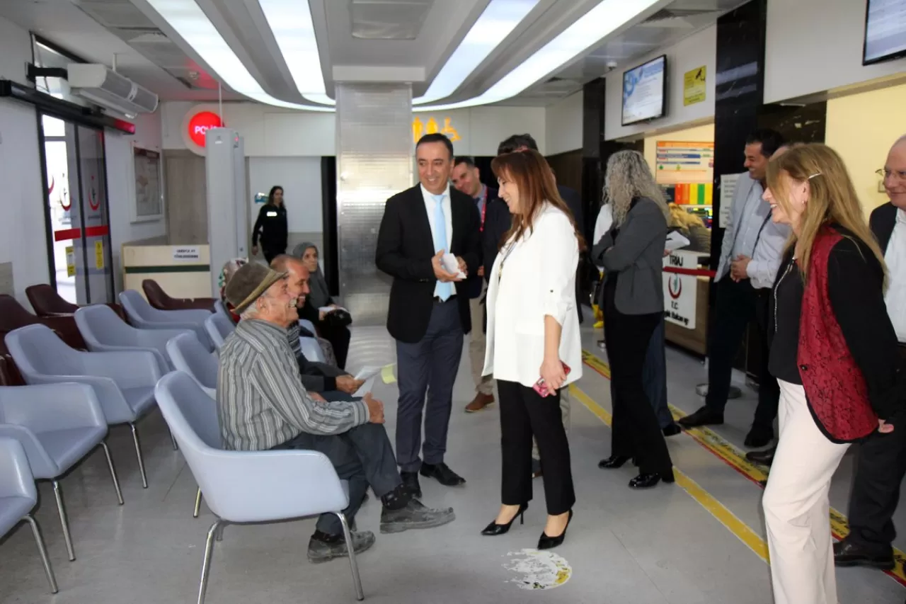 Denizli İl Sağlık Müdürü Servergazi Devlet Hastanesi'nde İncelemelerde Bulundu