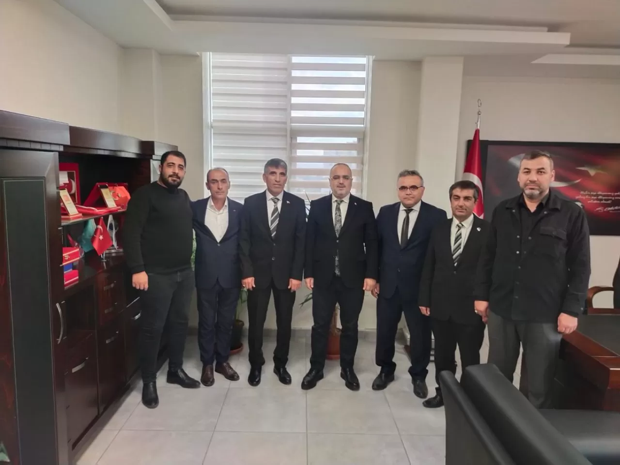 Kırıkkale İl Sağlık Müdürü Op. Dr. Osman Polat, Yeni Sendika Heyetini Ağırladı