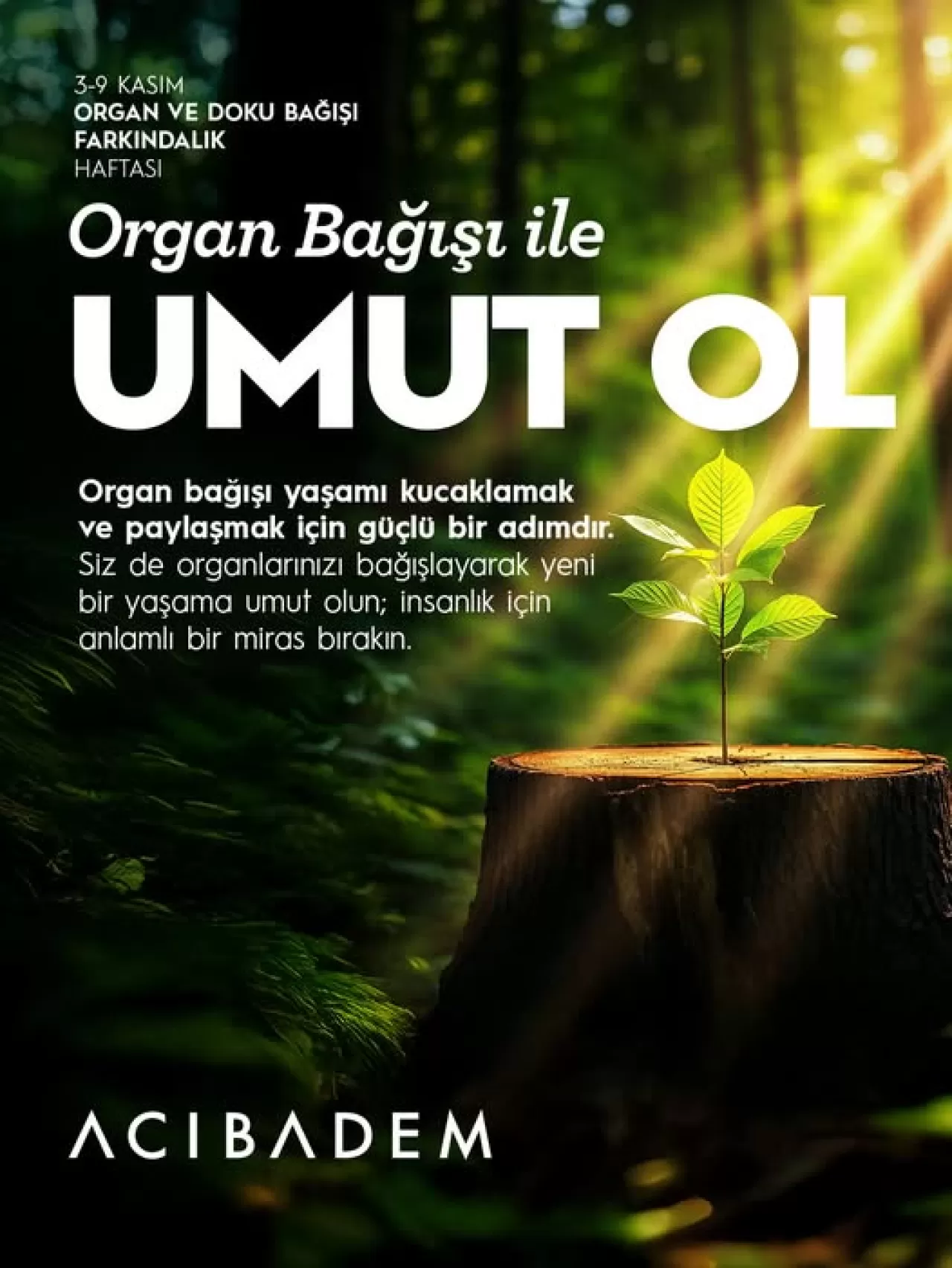Organ Bağışıyla Yeni Yaşamlara Umut Olma Çağrısı