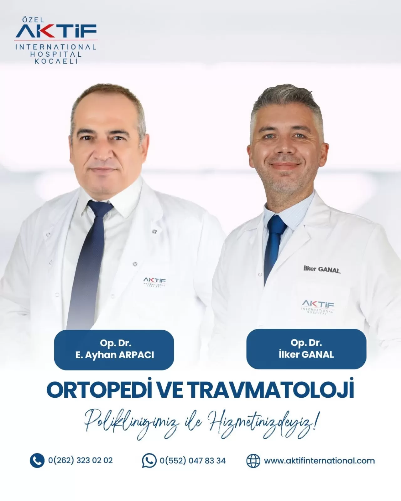 Kocaeli'de Ortopedi ve Travmatoloji Hizmetleri