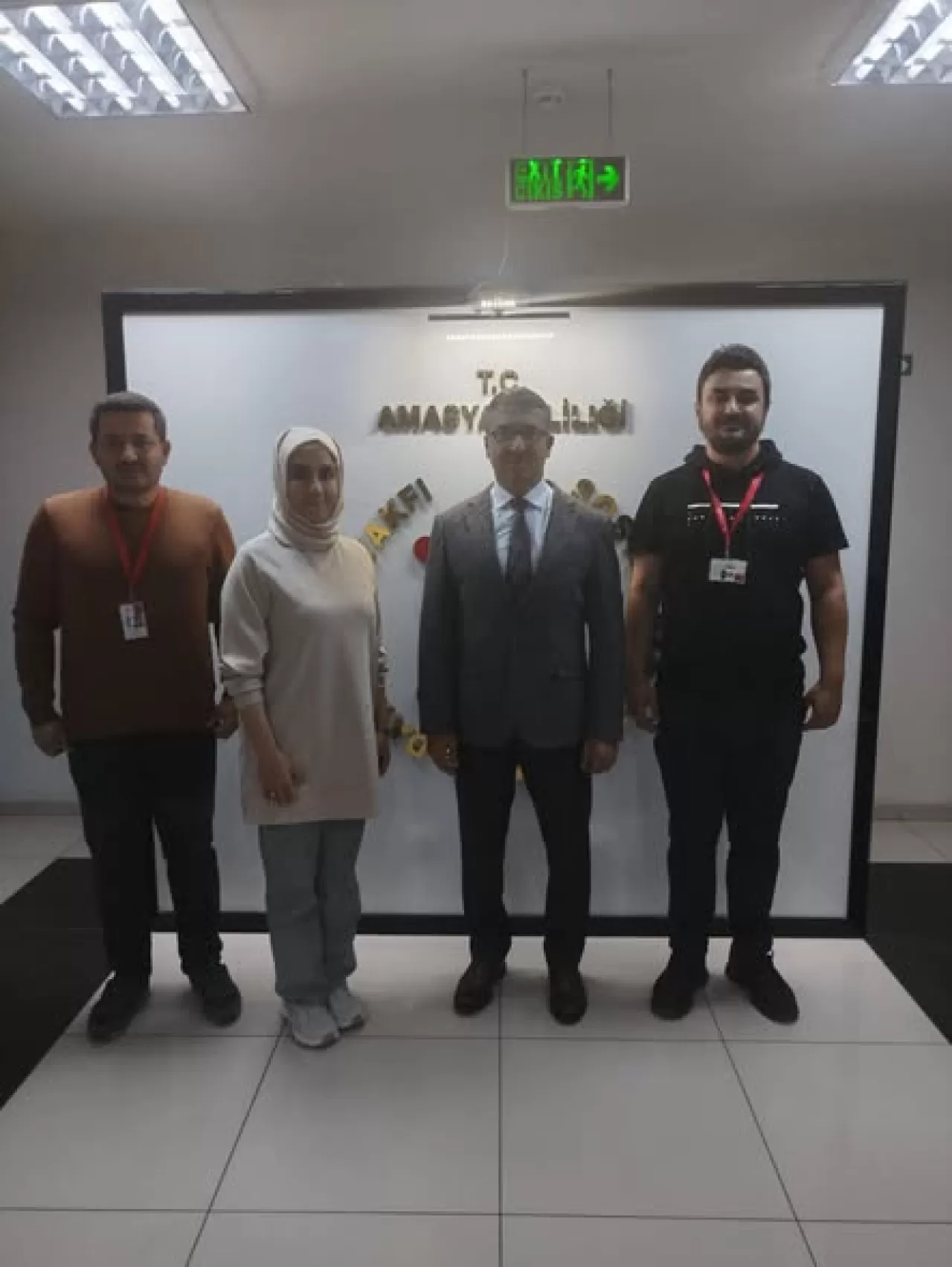 Amasya'da Sağlıklı Hayat Merkezi'nden Sosyal Yardımlaşma Vakfı'na Ziyaret