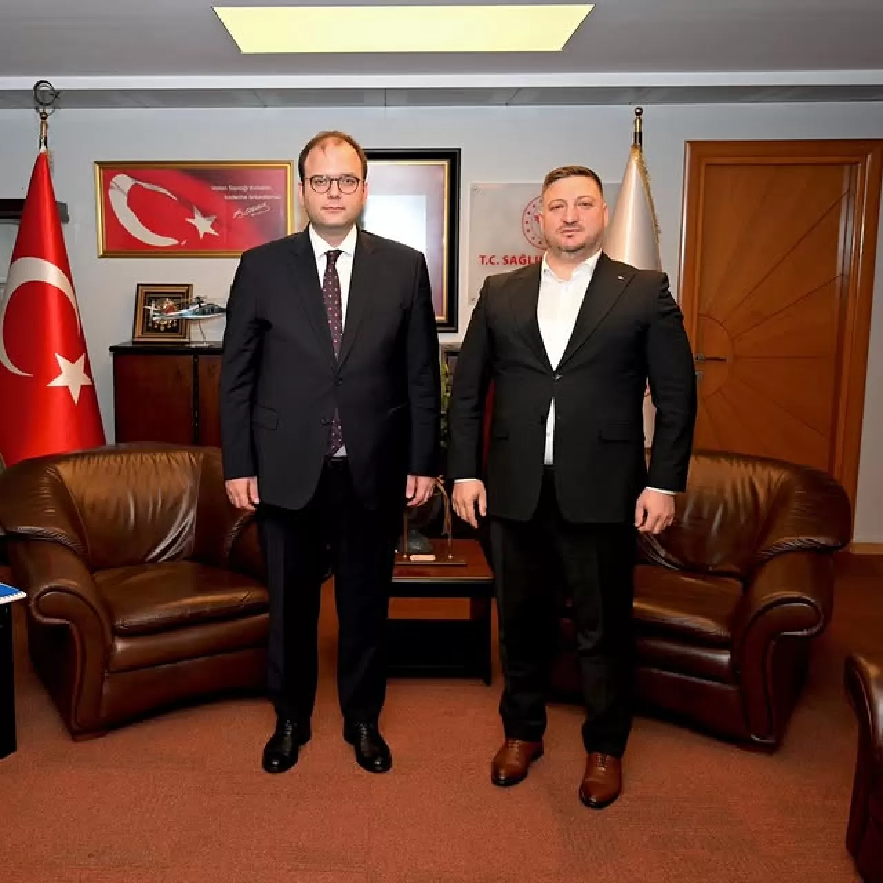 AK Parti Sancaktepe İlçe Teşkilatı, İstanbul İl Sağlık Müdürü'nü Ziyaret Etti