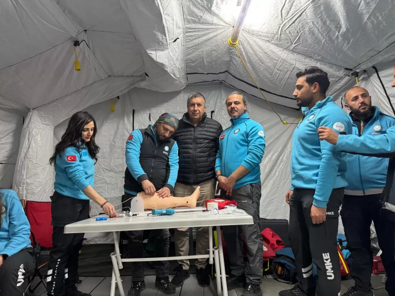 Nevşehir'de UMKE Geliştirme Kampı Düzenlendi