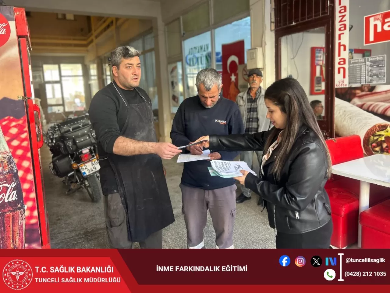 Tunceli'de Dünya İnme Günü'nde Farkındalık Eğitimleri Düzenlendi