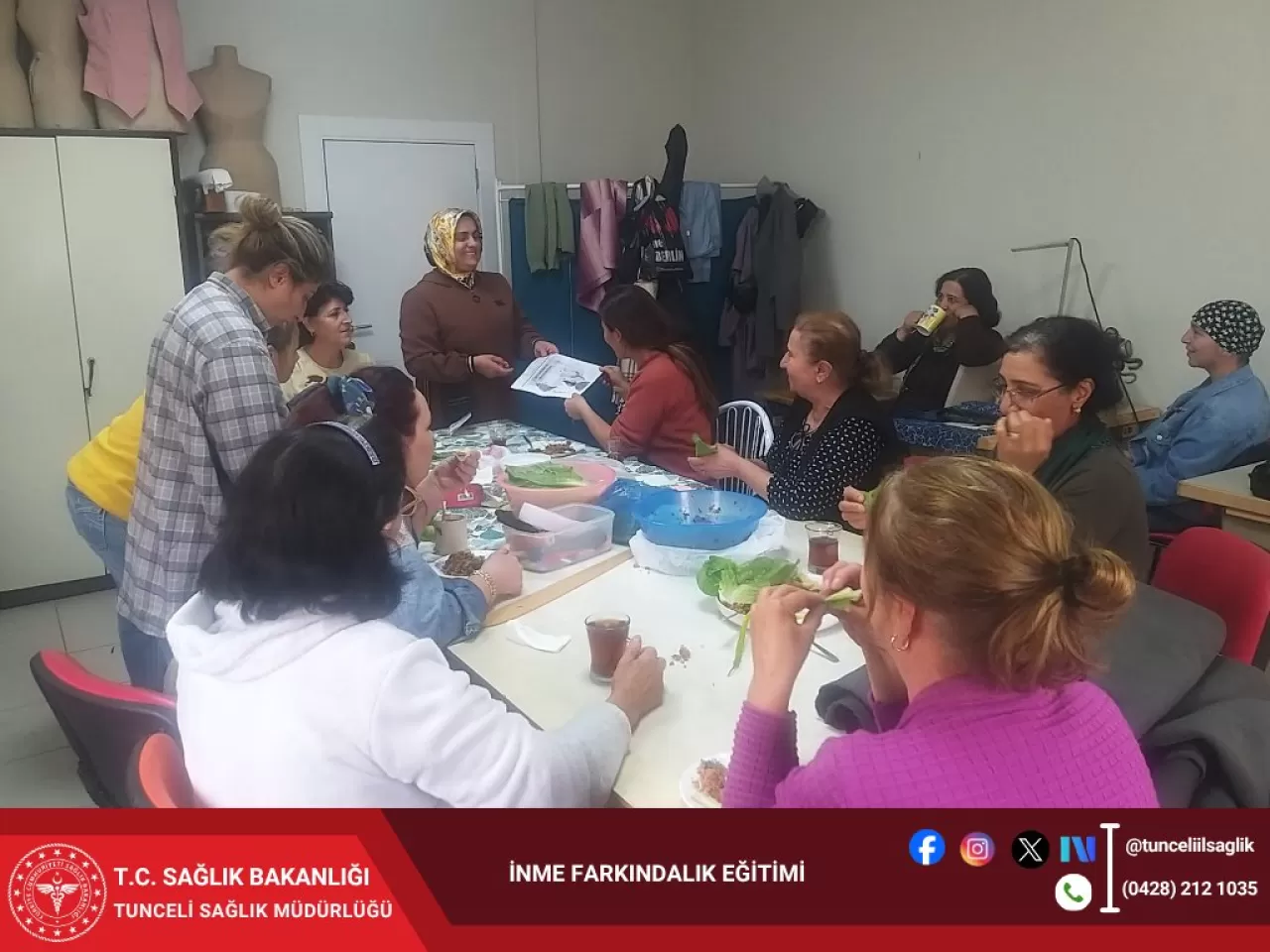 Tunceli'de Dünya İnme Günü'nde Farkındalık Eğitimleri Düzenlendi