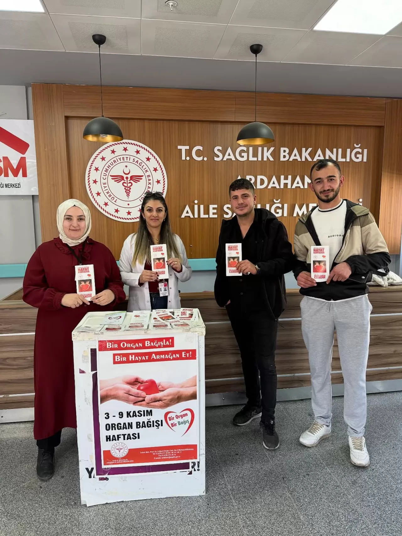 Ardahan'da Organ Bağışı Haftası Etkinlikleri Başladı