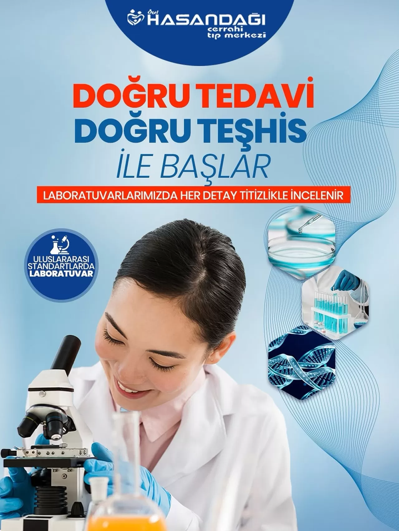 Hasan Dağı Cerrahi Tıp Merkezi, Uluslararası Standartlarda Laboratuvar Hizmeti Sunuyor