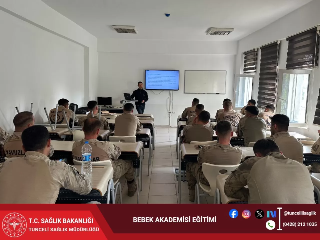 Tunceli'de Anne ve Babalar İçin Bebek Akademisi Eğitimleri Başladı