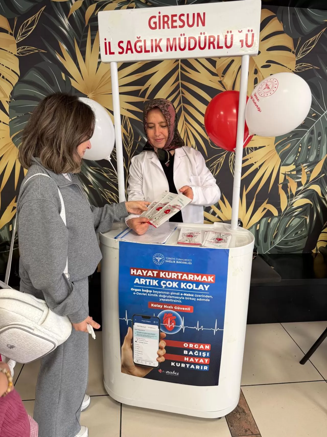 Giresun'da Organ Bağışı Haftası'nda Farkındalık Çalışmaları Yapıldı