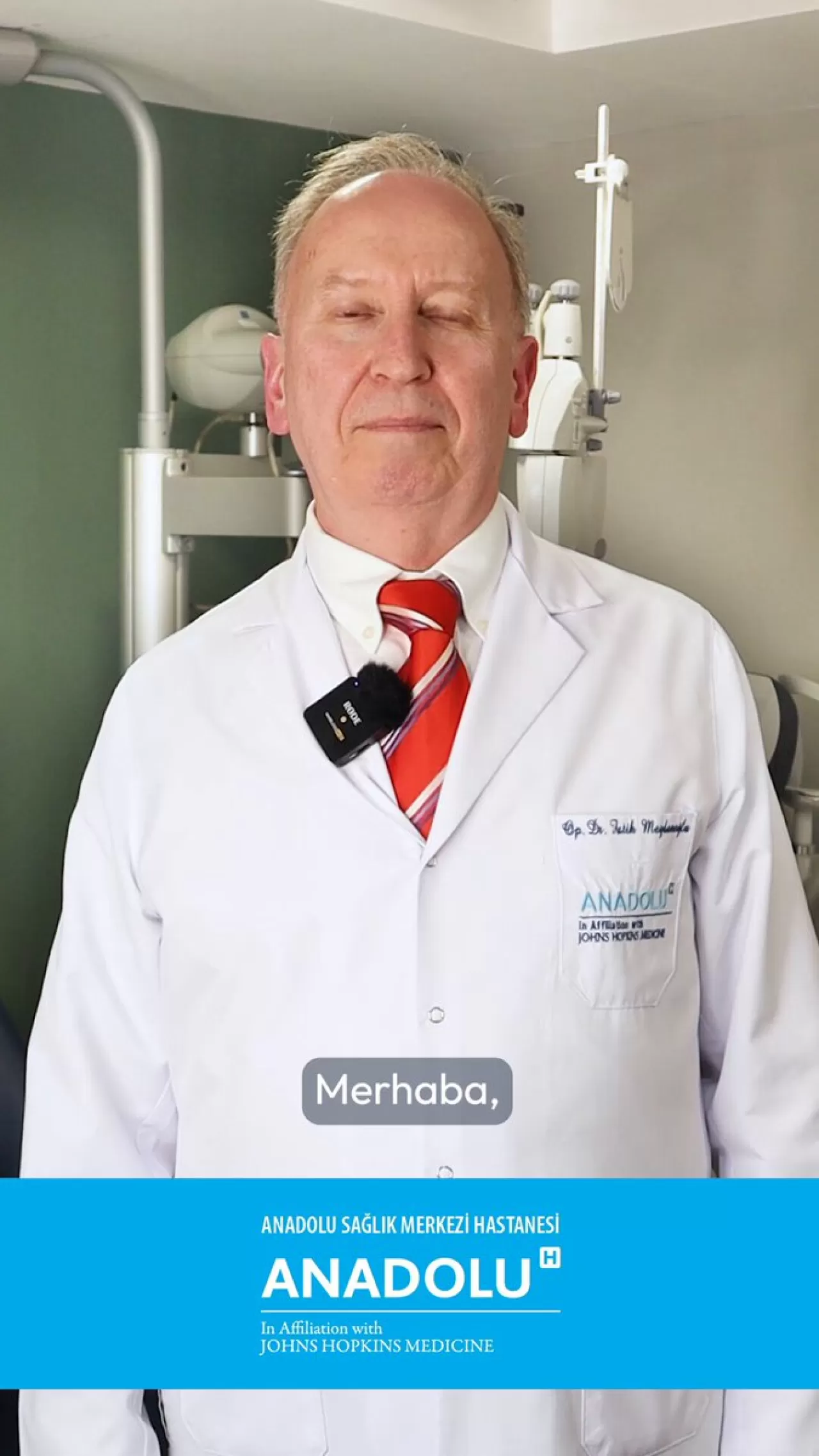 Op. Dr. Fatih Meydanoğlu Anadolu Sağlık Merkezi'nde Göz Sağlığını Aydınlatıyor