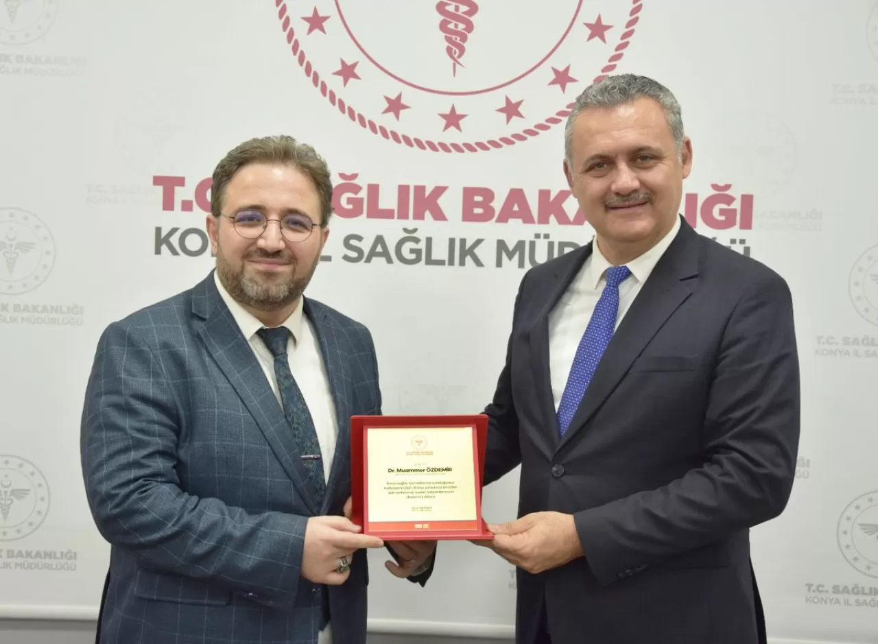 Konya İl Sağlık Müdürlüğü'nde Görev Devri Gerçekleşti