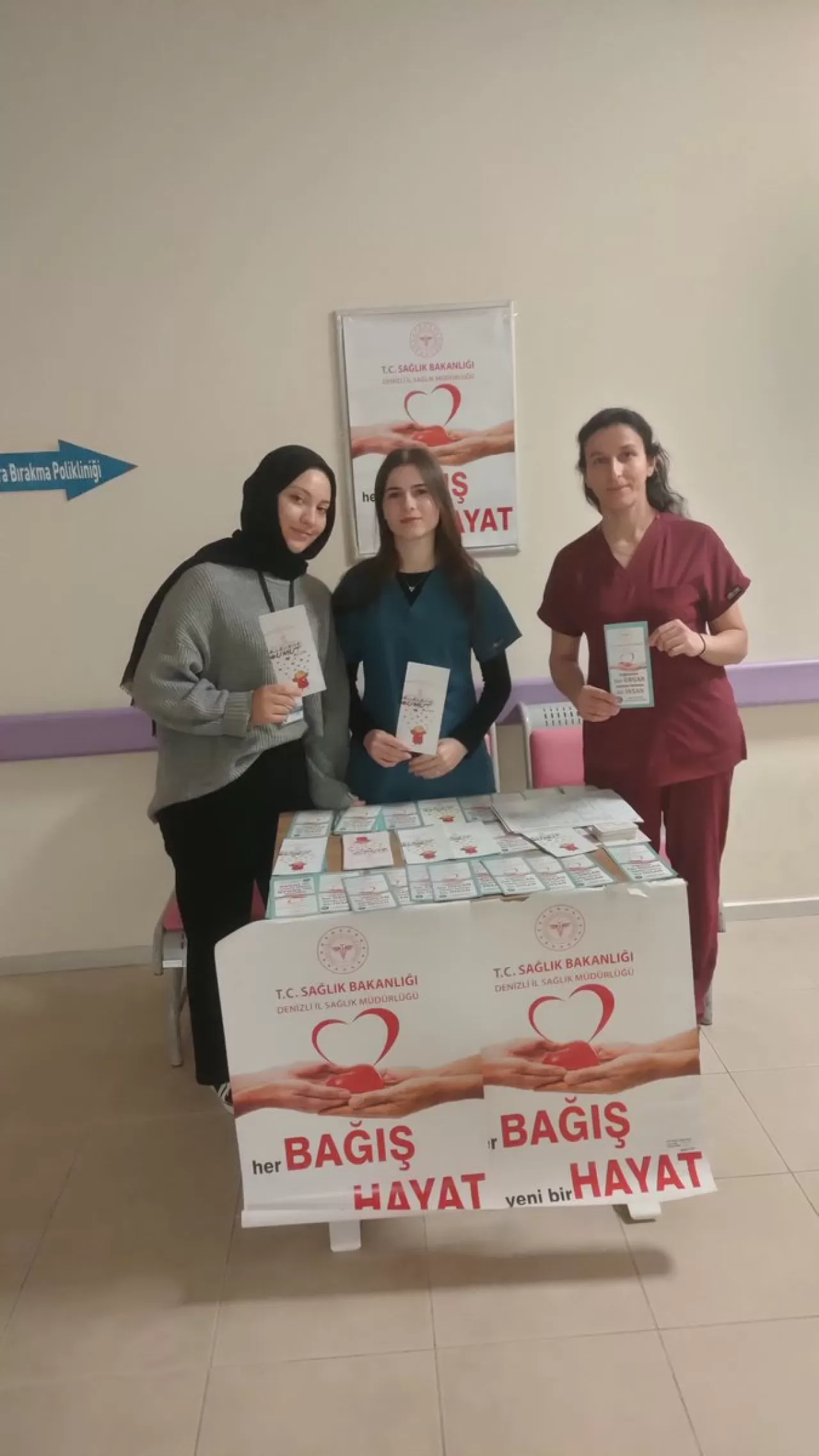 Denizli Çivril'de Organ Bağışı Haftasında Farkındalık Çağrısı