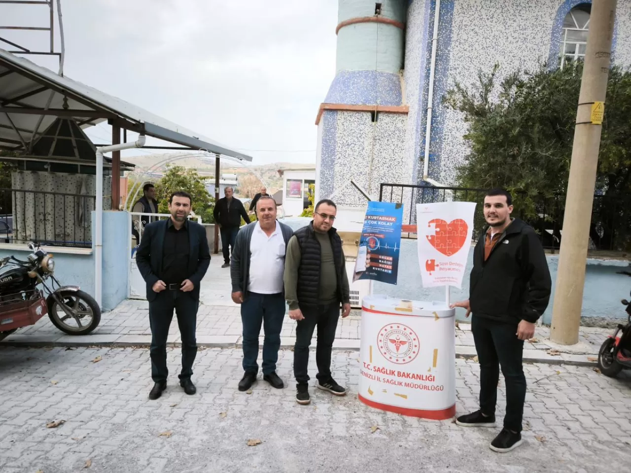 Çal'da Organ Bağışı Haftası'nda Vatandaşlar Bilgilendirildi