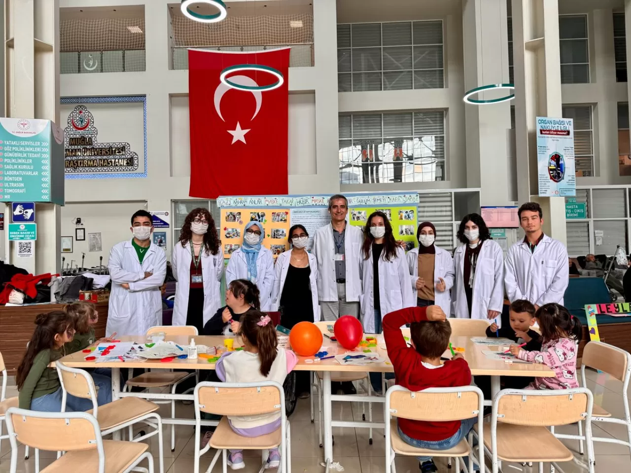 Muğla'da Lösemili Çocuklar Haftası'nda Anlamlı Farkındalık Etkinliği