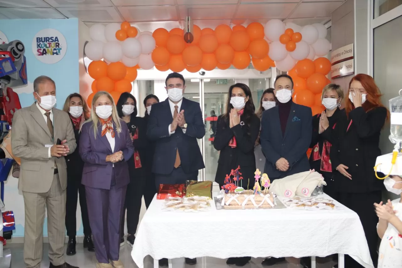 Bursa'da Lösemili Çocuklar Haftası'nda Anlamlı Buluşma