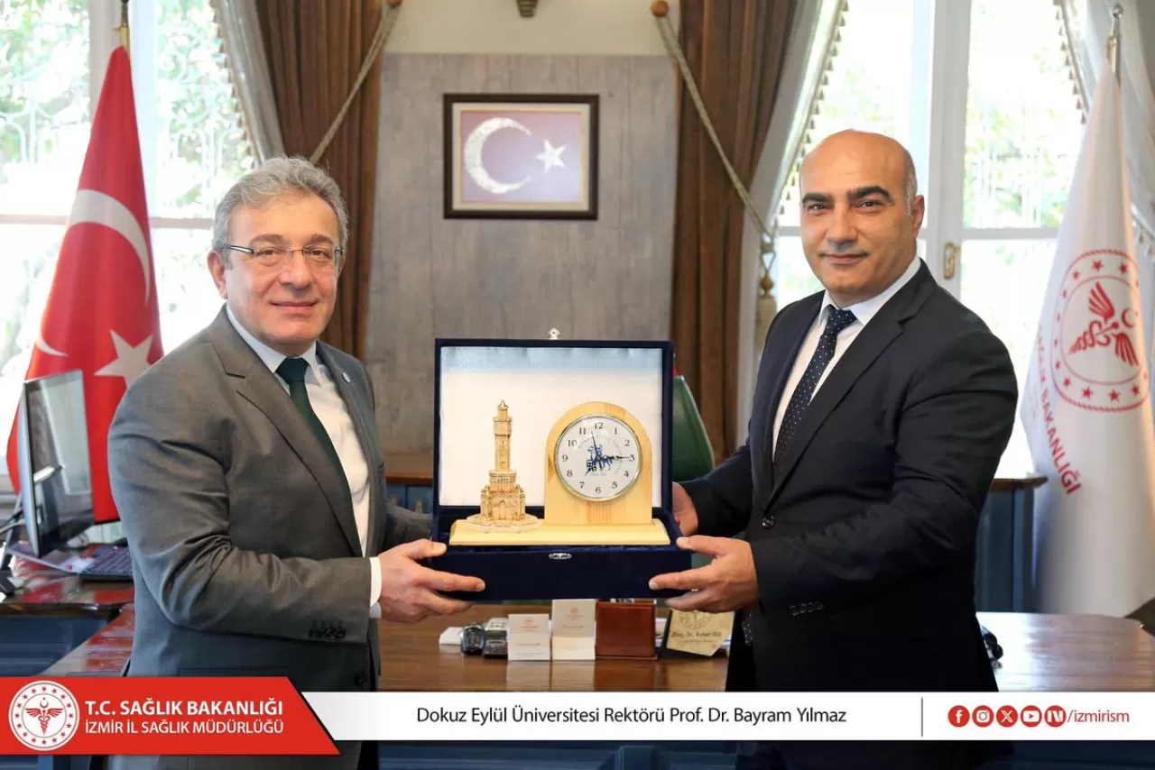 Dokuz Eylül Üniversitesi ve İzmir İl Sağlık Müdürlüğü Arasında İş Birliği Görüşmeleri