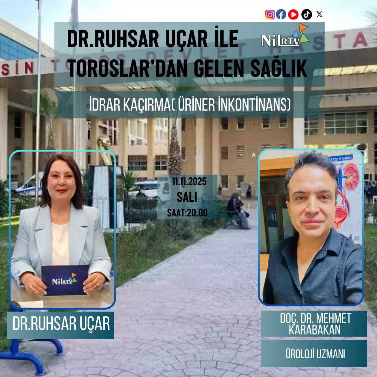 Mersin Toros Devlet Hastanesi İletişim ve İhbar Hatları