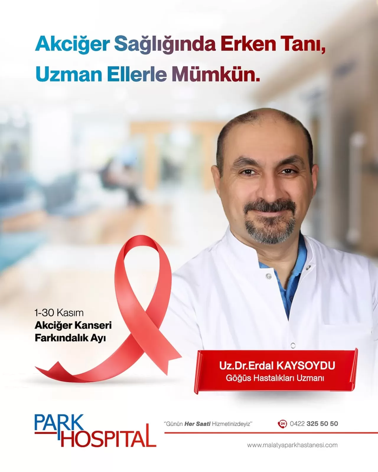 Malatya'da Akciğer Kanseri Farkındalık Ayı: Erken Tanı Hayat Kurtarıyor