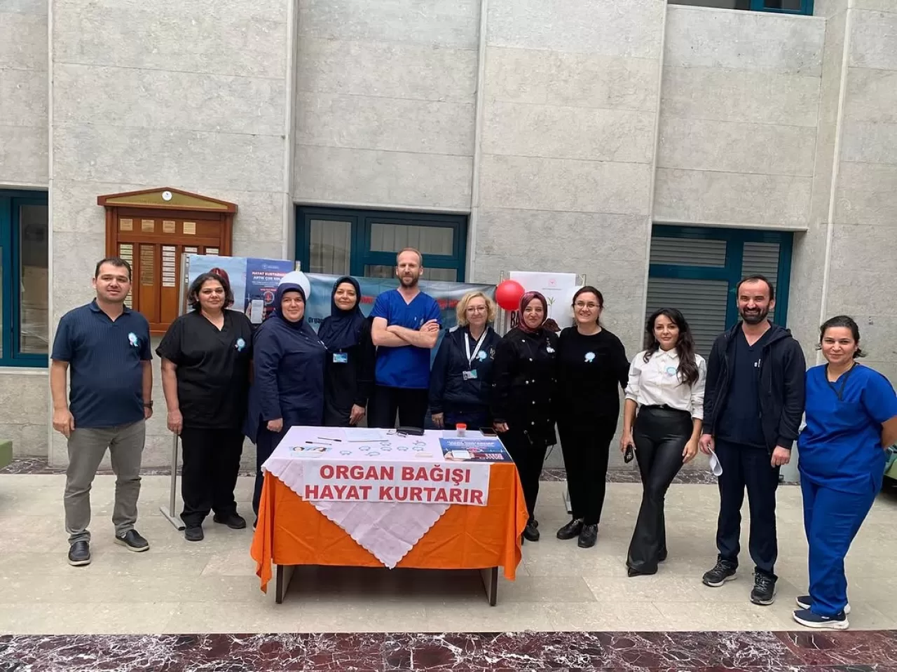 Düzce Üniversitesi Hastanesi'nde Organ Bağışı Haftası Etkinliği Düzenlendi