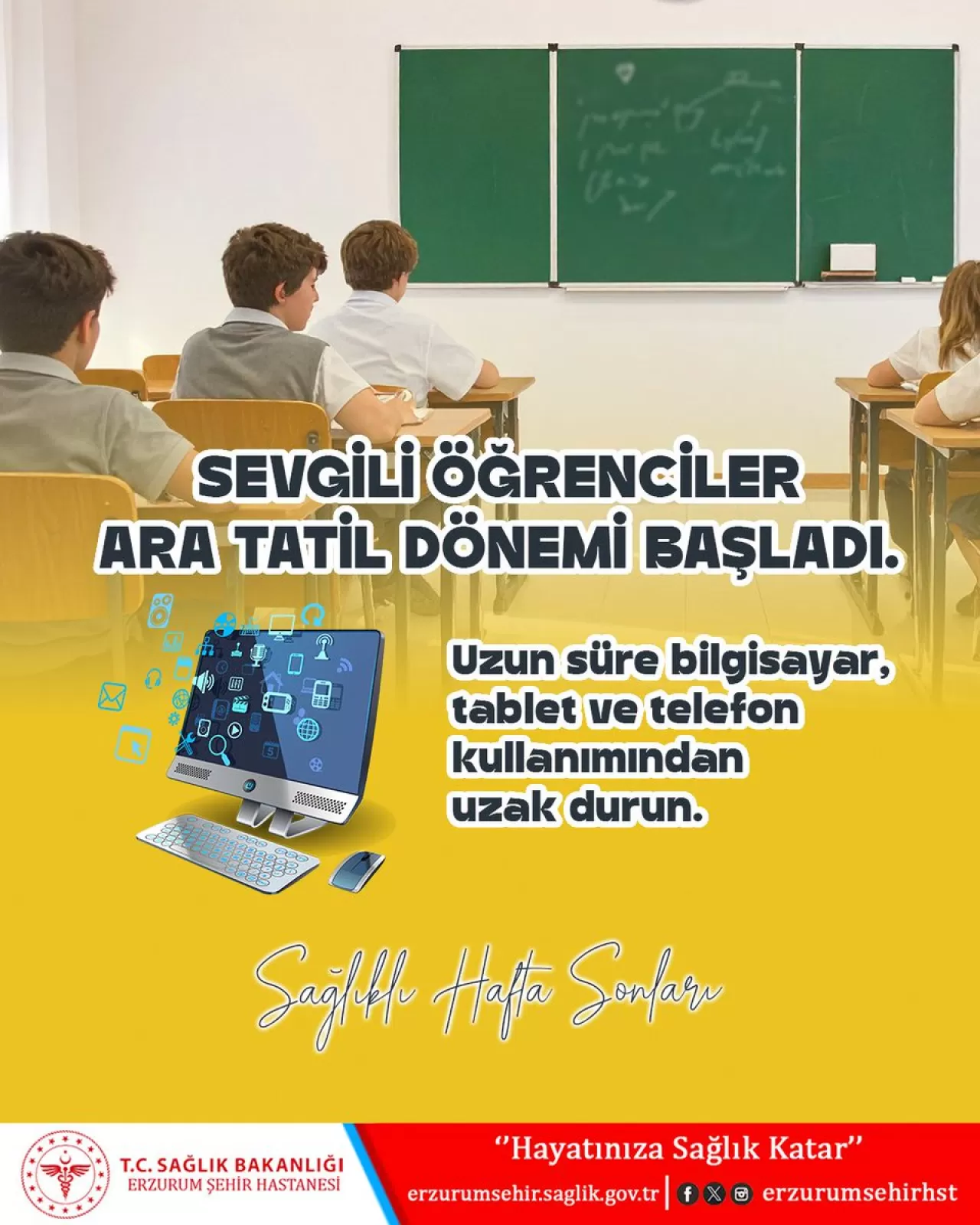 Erzurum Şehir Hastanesi'nden 