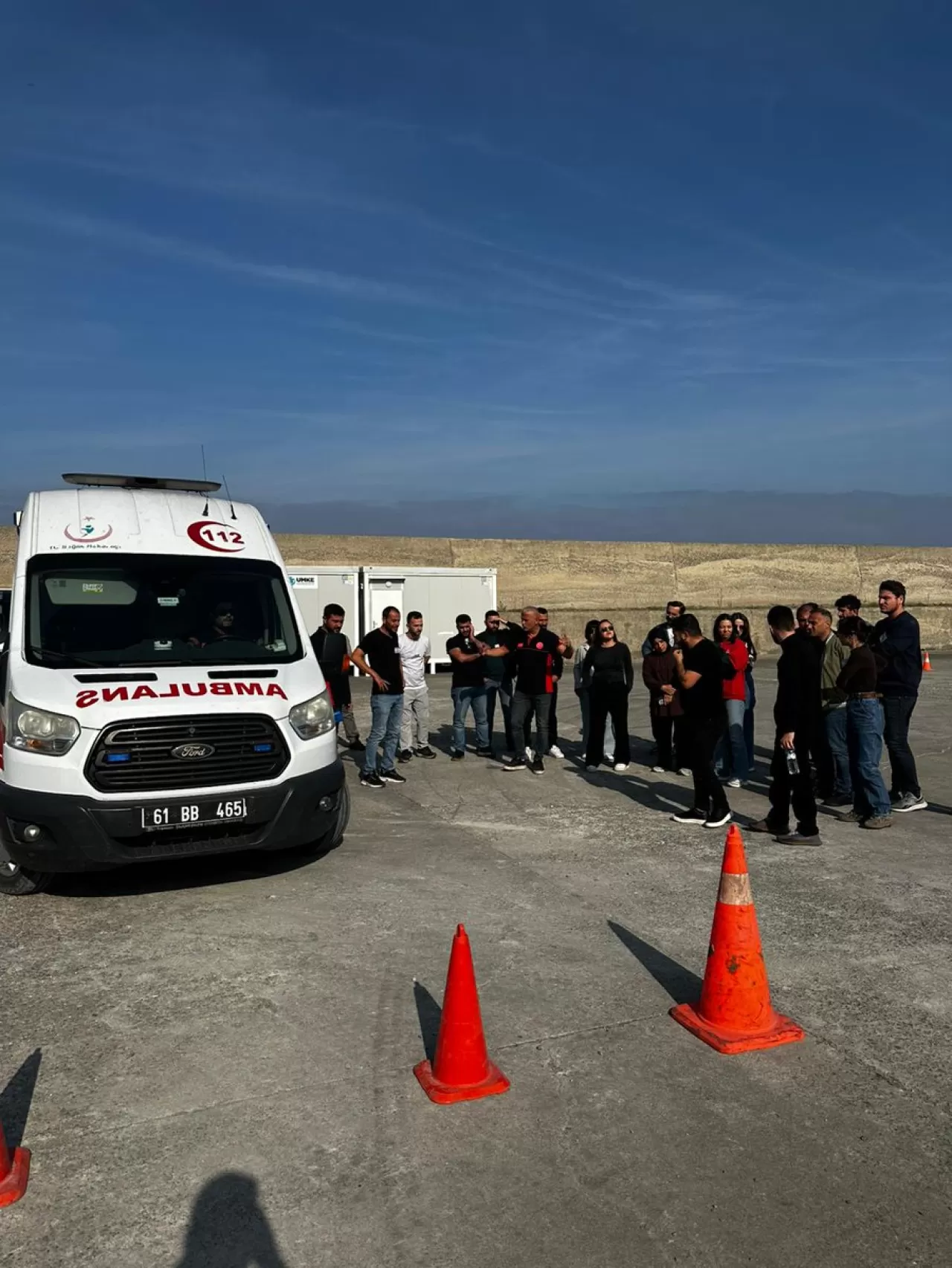 Ambulans Sürüş Güvenliği Eğitimi Trabzon'da Gerçekleştirildi