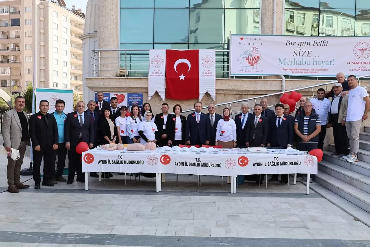 Aydın'da Organ Bağışı Haftası'nda Anlamlı Farkındalık Etkinliği