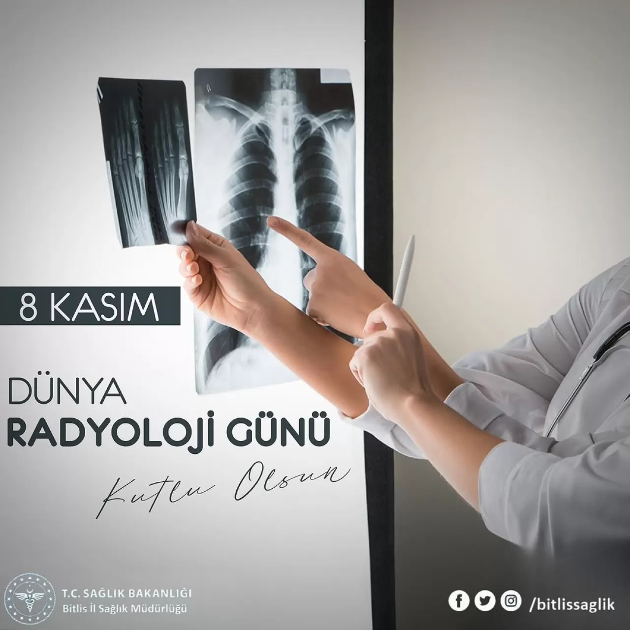 Dünya Radyoloji Günü, Bitlis'te Kutlanıyor