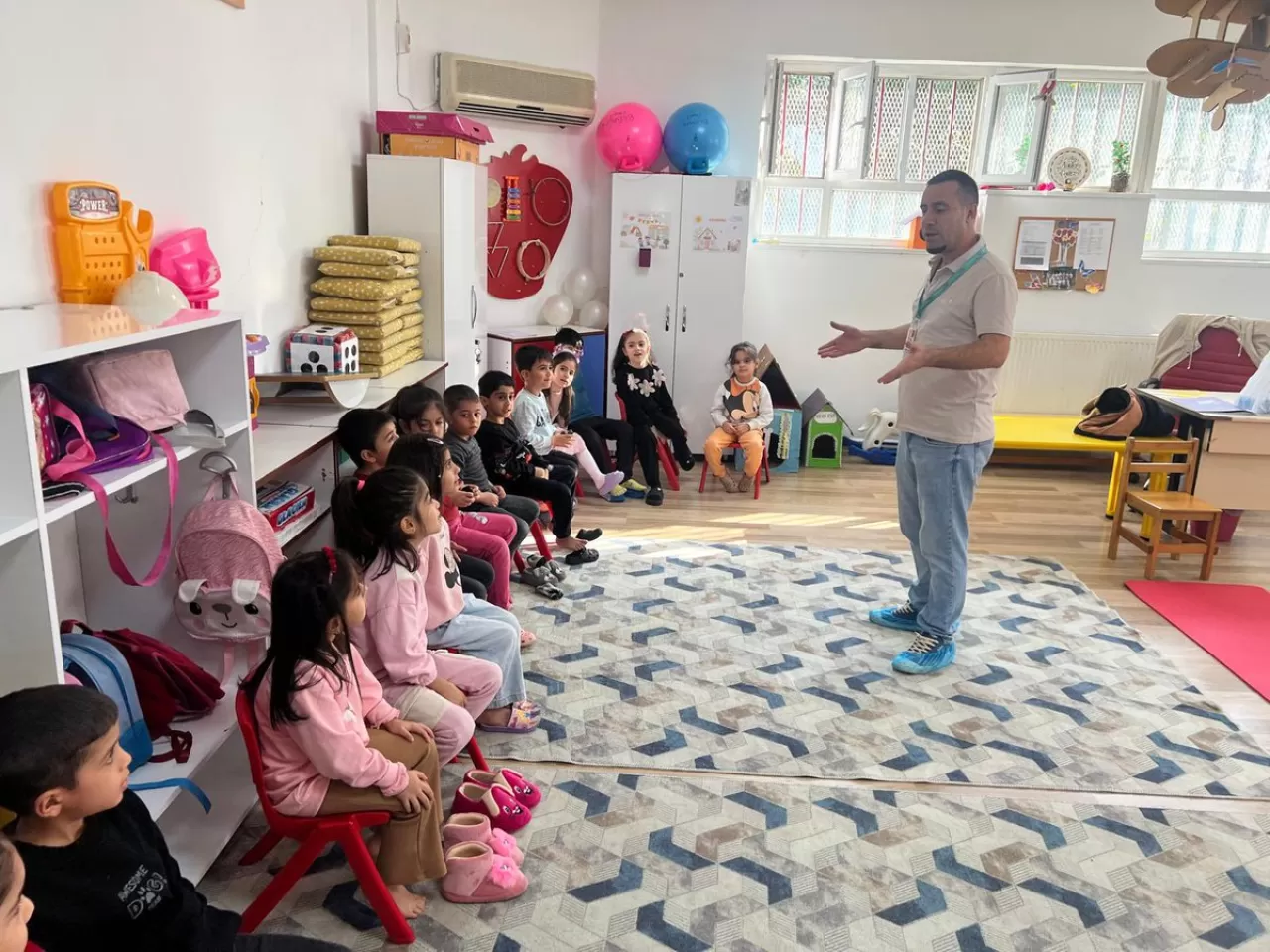 Batman'da Anaokulu Öğrencilerine Fiziksel Aktivitenin Önemi Anlatıldı