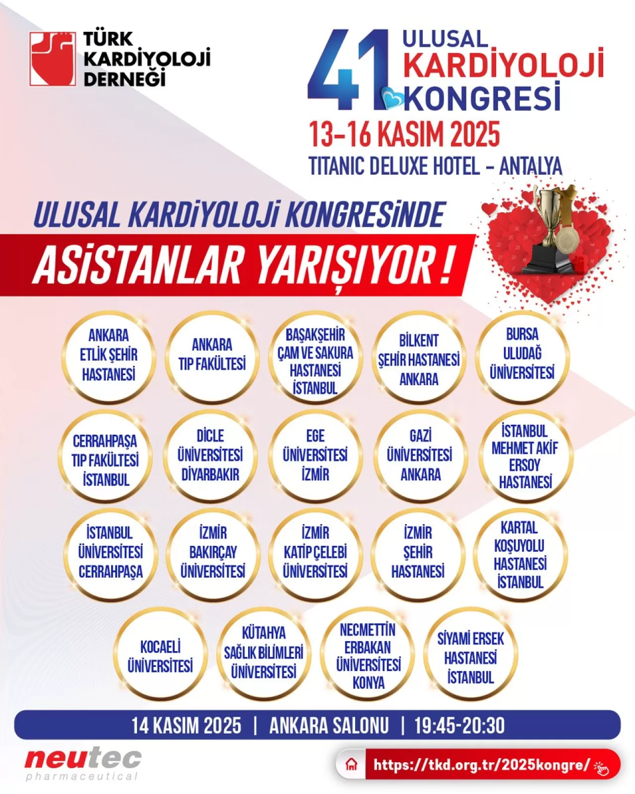 Kardiyoloji Asistanları Bilgi Yarışmasında Buluşuyor