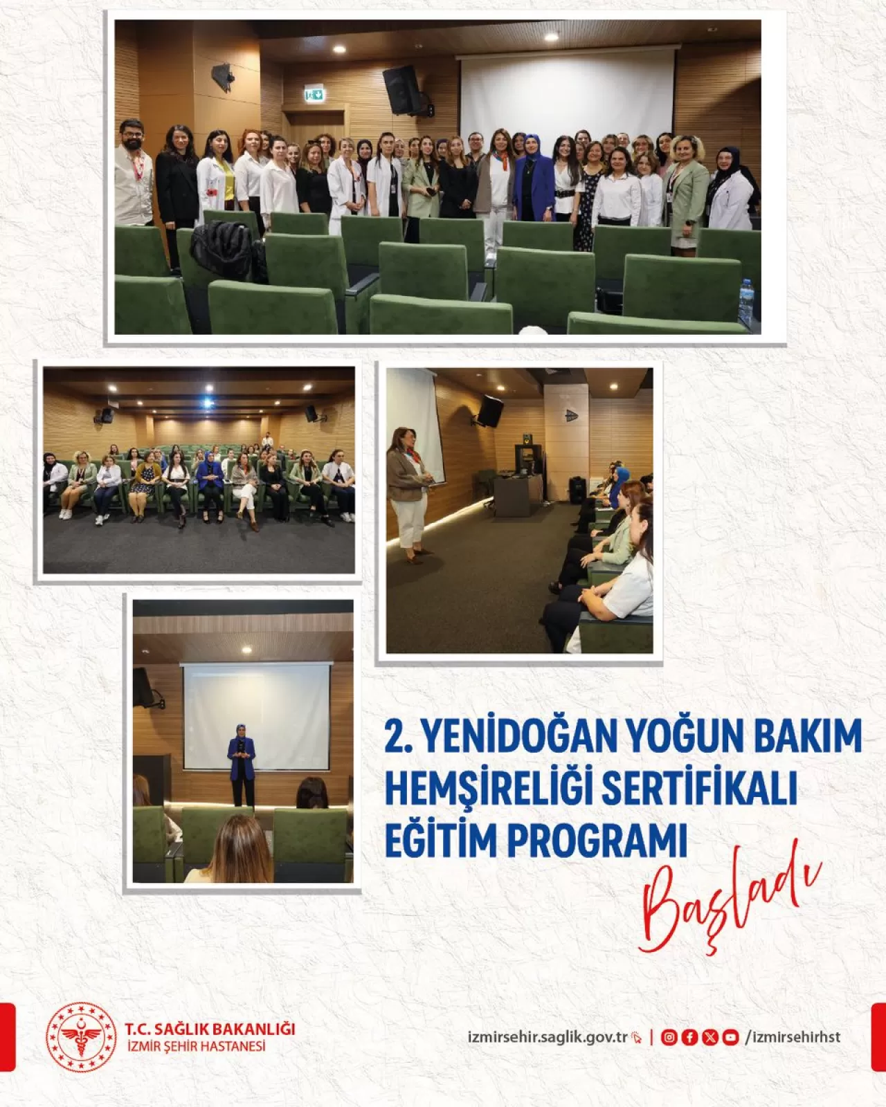 İzmir Şehir Hastanesi'nde Sağlık Personeline Yönelik Eğitim Programı Başlıyor