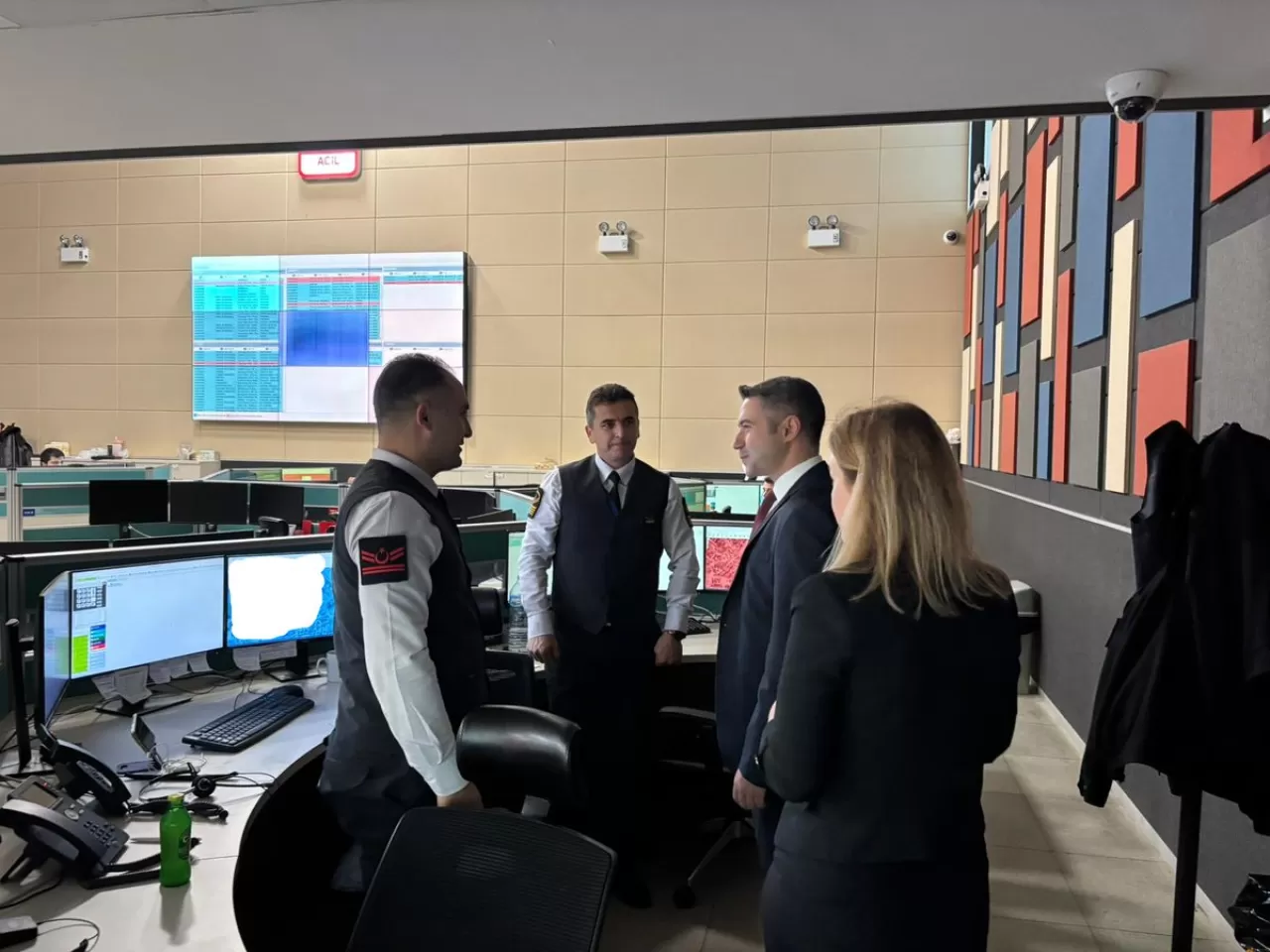 Tekirdağ 112 Acil Çağrı Merkezi'nde Üst Düzey Ziyaret