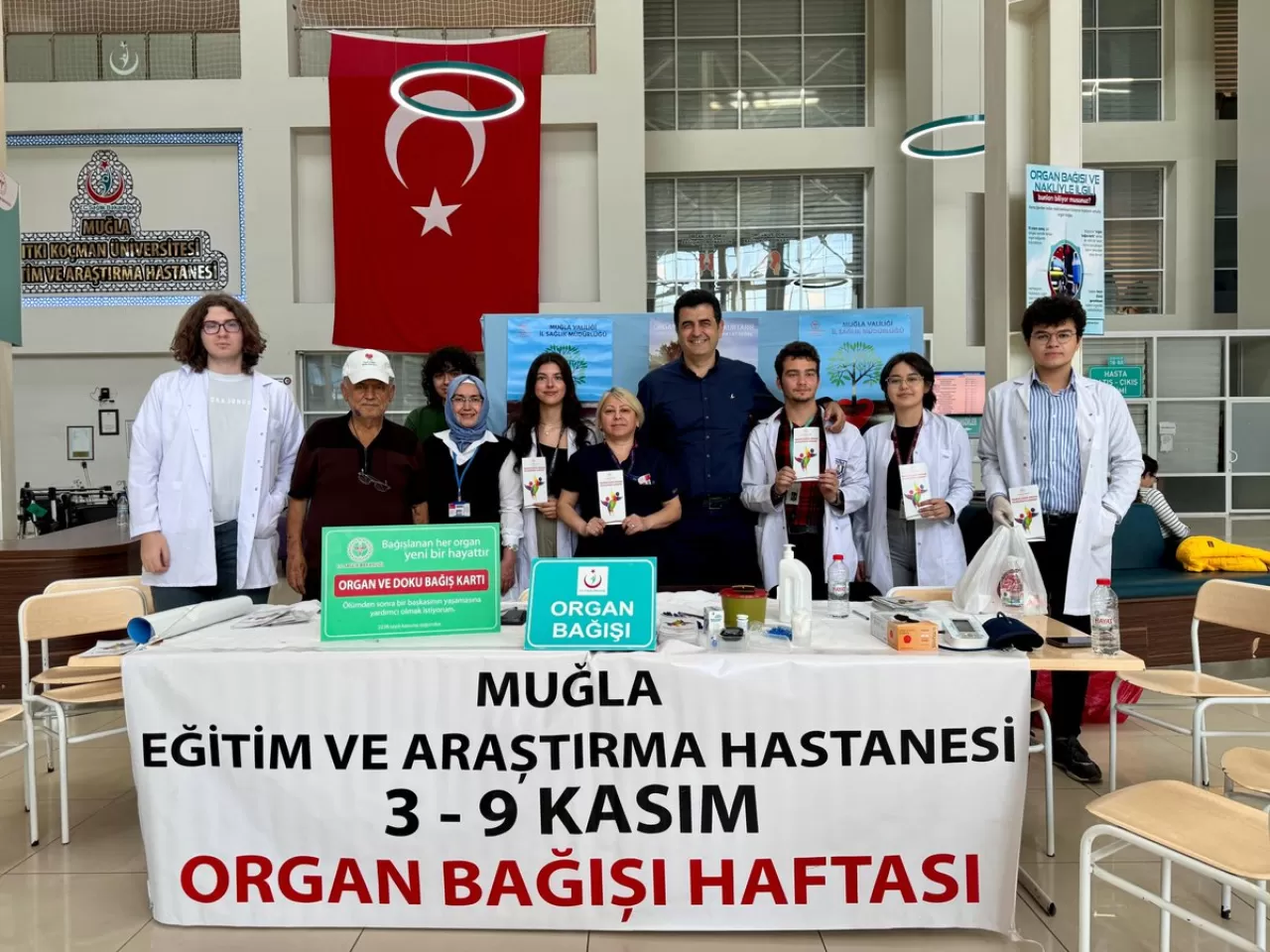 Muğla'da Organ Bağışı Haftası'nda Farkındalık Etkinliği Düzenlendi