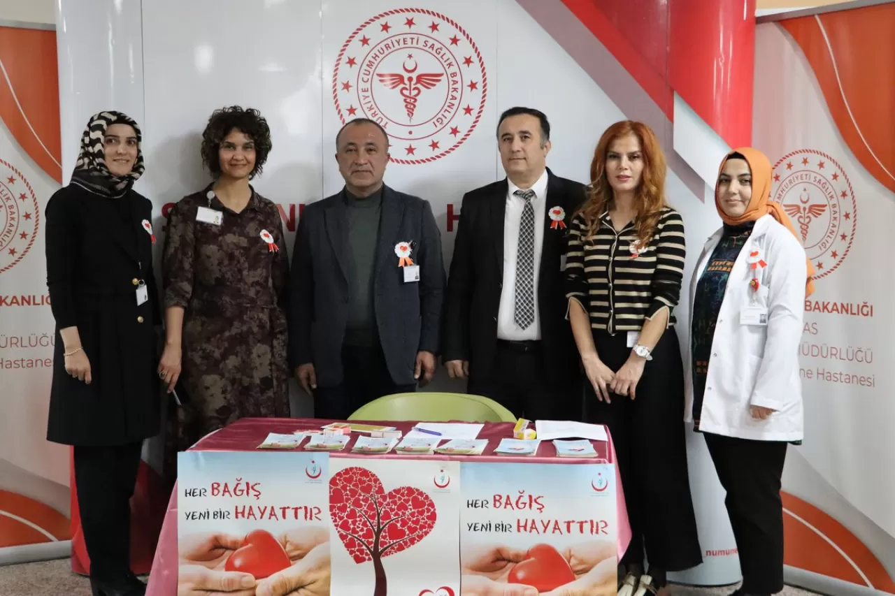 Sivas Numune Hastanesi'nde Organ Bağışı Haftası Etkinliği Düzenlendi