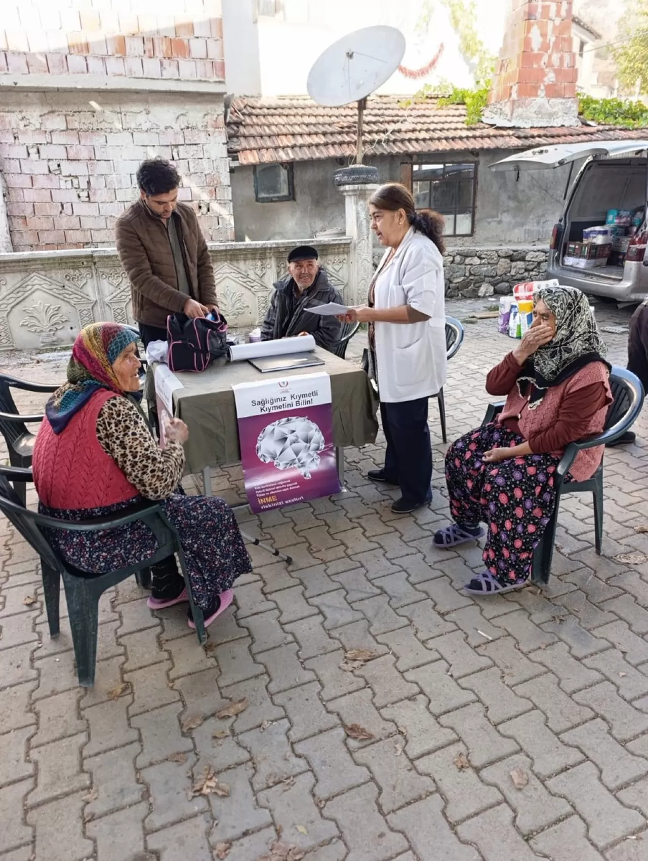 Denizli'de Pazaryerlerinde Sağlık Taraması: Tansiyon Ölçümü ve Bilinçlendirme
