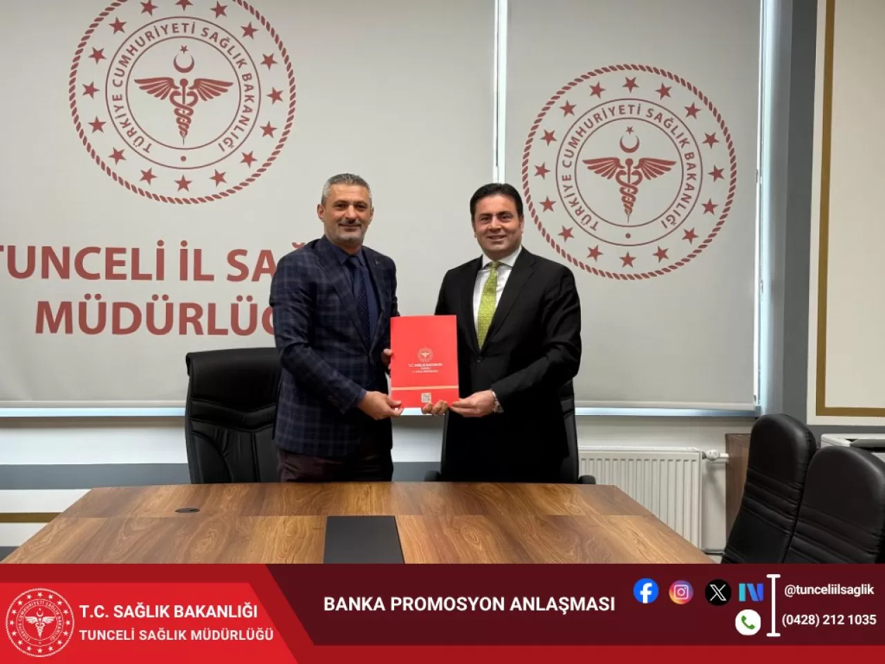 Tunceli'deki Sağlık Çalışanlarına 100.000 TL'lik Nakit ve Bankart Promosyonu
