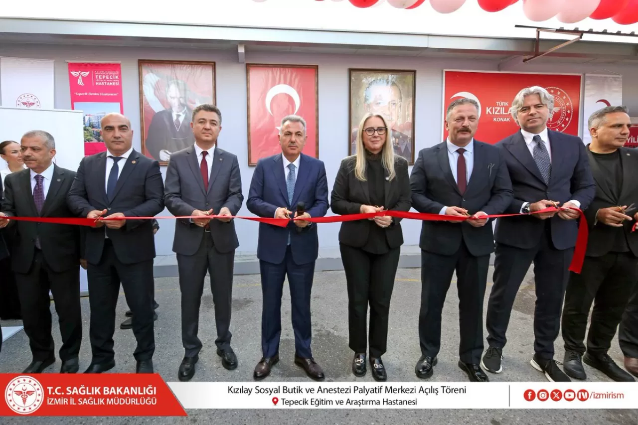 Tepecik Eğitim Hastanesi'nde Kızılay Sosyal Butik ve Palyatif Merkezi Açıldı