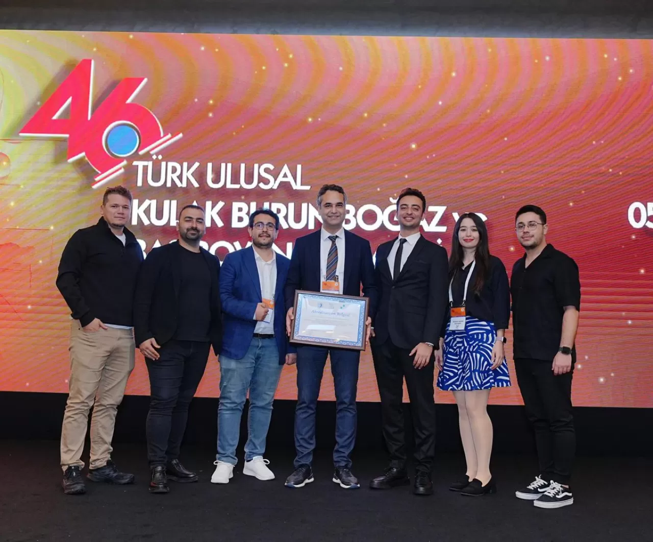 SAÜEAH KBB Kliniği Yeniden Akreditasyon Belgesi Aldı