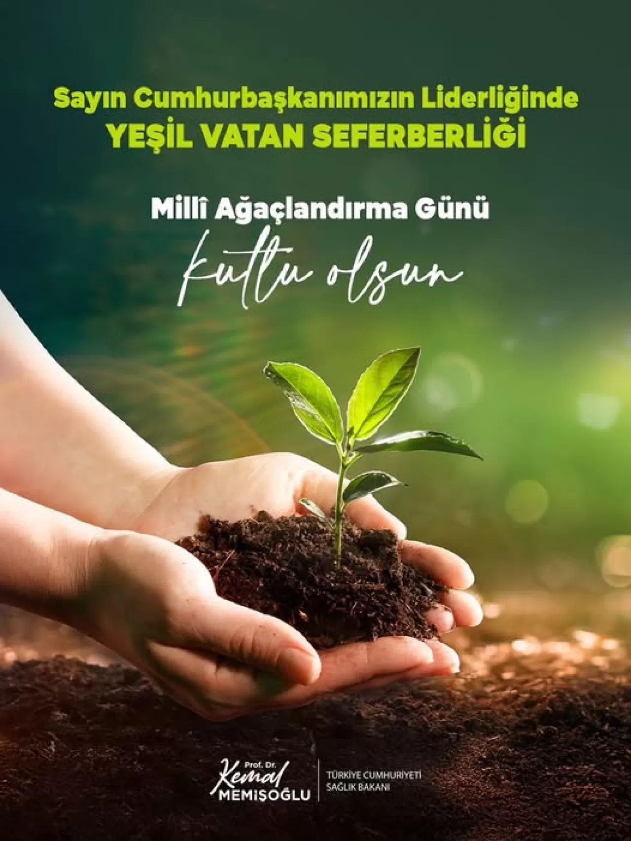 Amasya'da 11 Kasım Milli Ağaçlandırma Günü Coşkuyla Kutlandı