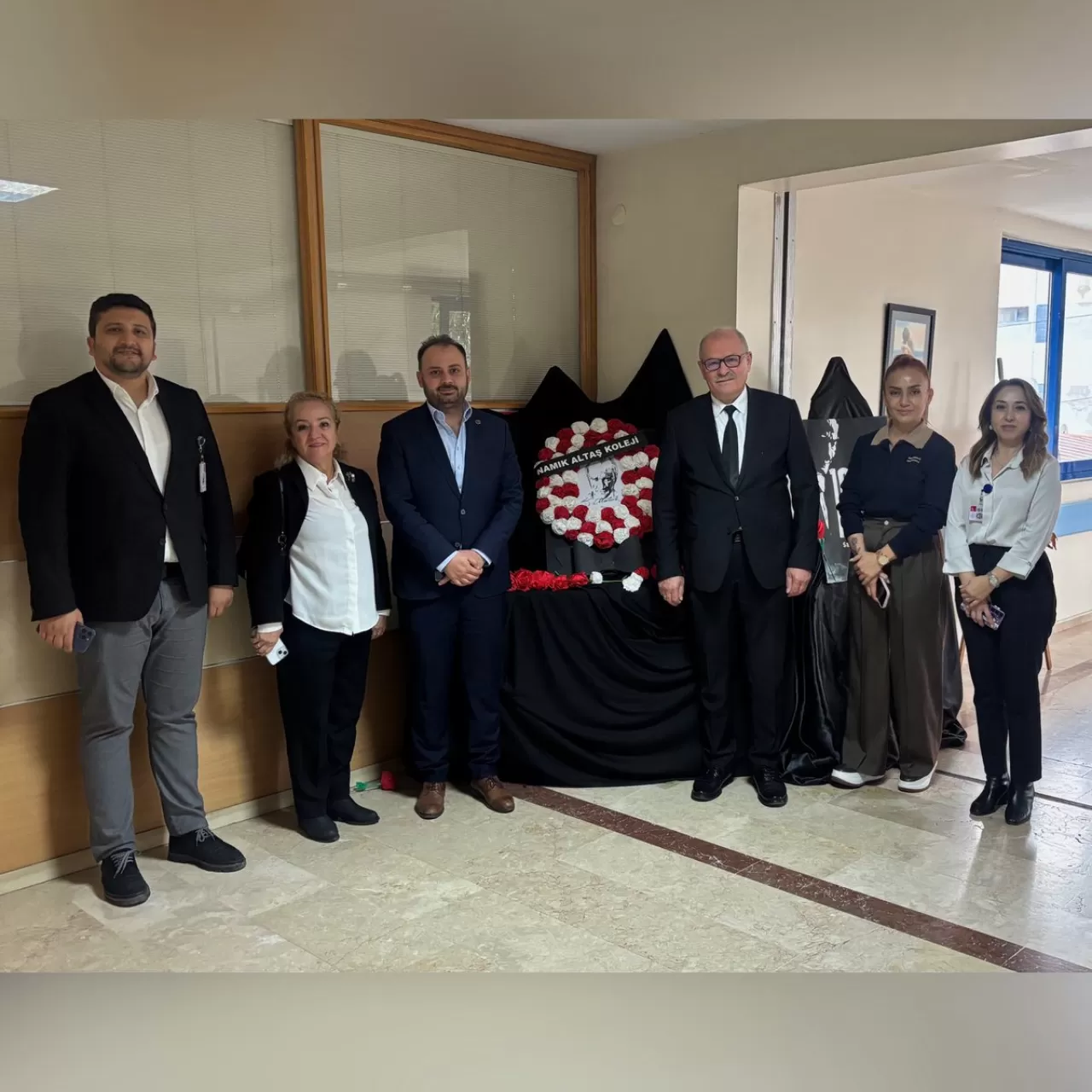 Atatürk Anma Töreni Kapsamında Ordu Devlet Hastanesi'nde Resim Sergisi Açıldı